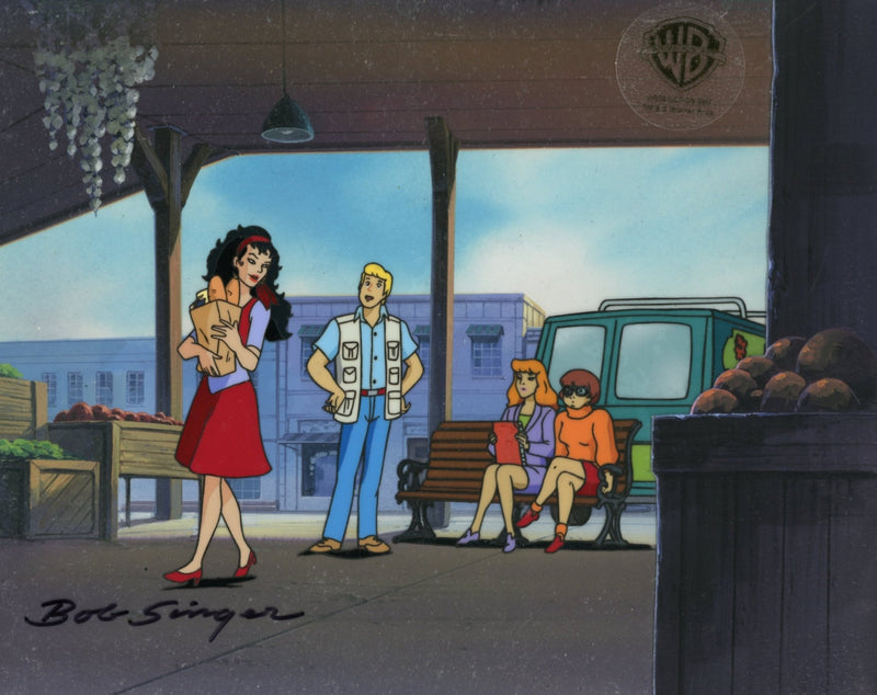 Scooby-Doo on Zombie Island Original Production Cel with Original Prod ...