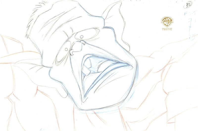 Space Jam Original Production Drawing: Monstar Blanko – Choice Fine Art