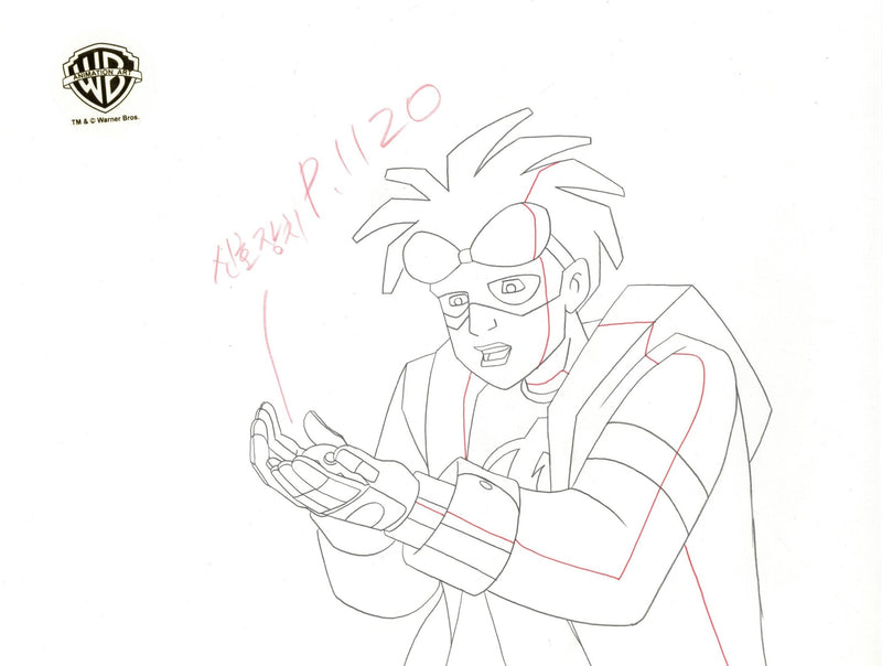 Static Shock Original Production Drawing: Static – Choice Fine Art