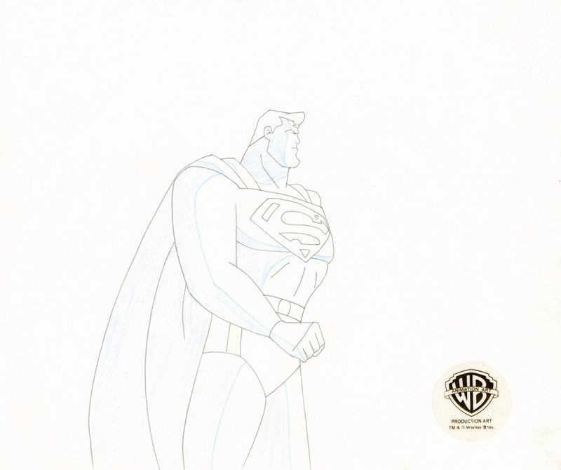 Superman The Animated Series Original Production Drawing: Superman ...