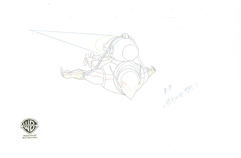 The Batman Original Production Drawing: Firefly – Choice Fine Art