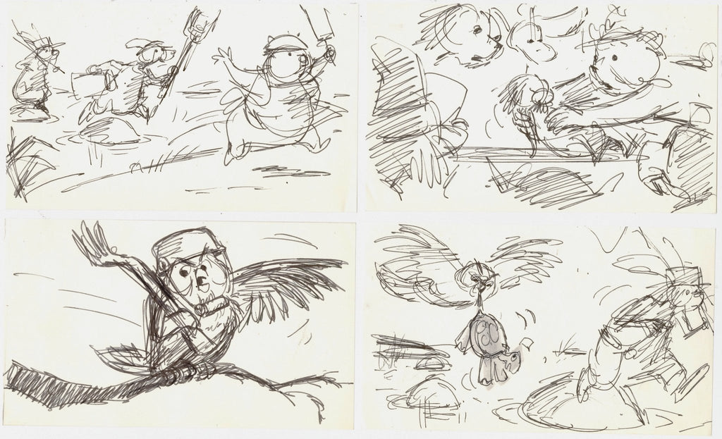 Rescuers Storyboards – Choice Fine Art