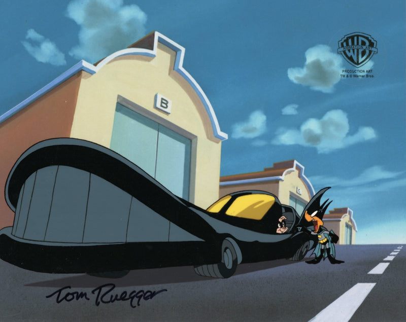 Tiny Toon Adventures Original Production Cel Signed by Tom Ruegger: Ba ...