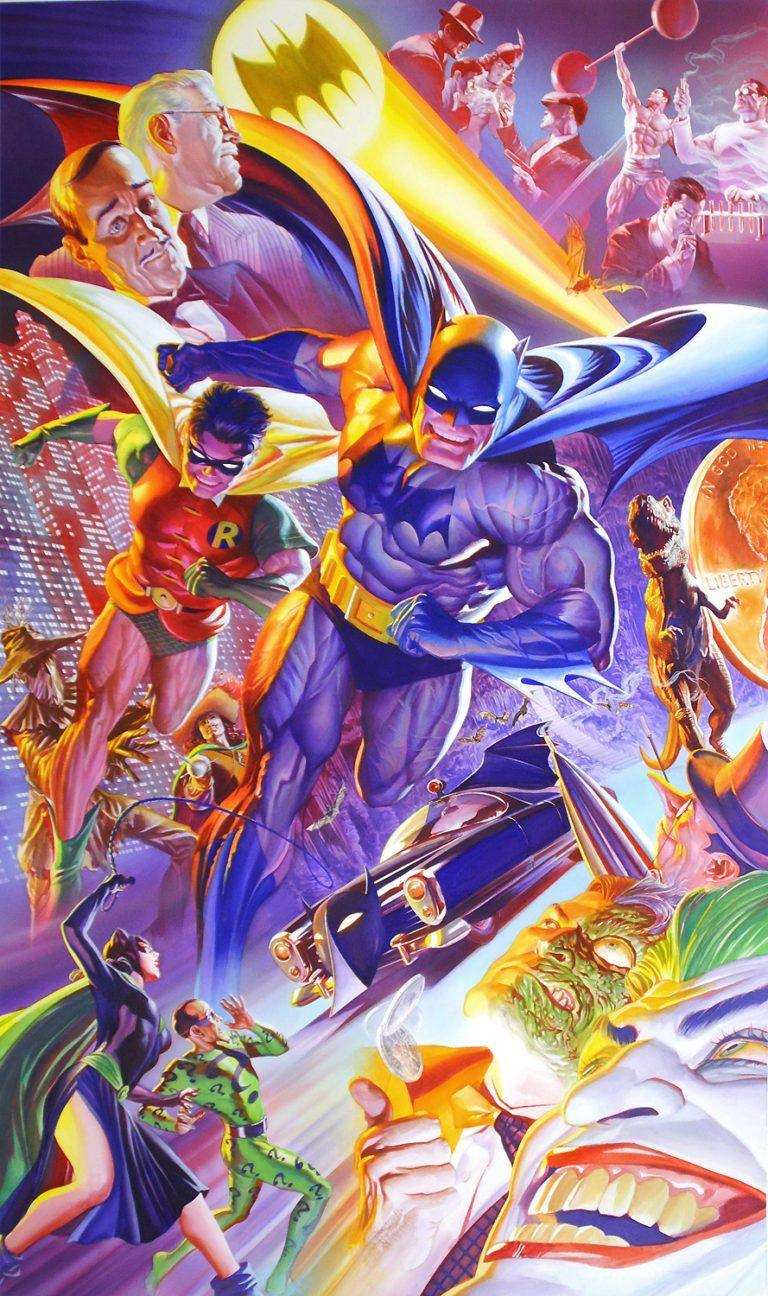75th Anniversary: The History Of Batman - Choice Fine Art