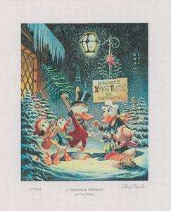 A Christmas Trimming By Carl Barks - Choice Fine Art