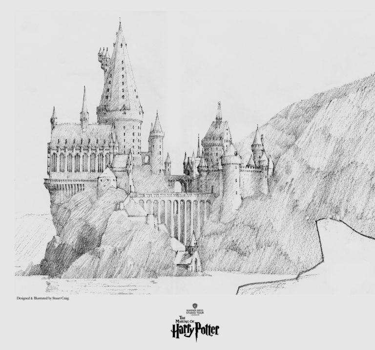 A View Of Hogwarts - Choice Fine Art