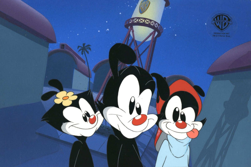 Animaniacs Original Production Cel: Yakko, Wakko, and Dot - Choice Fine Art