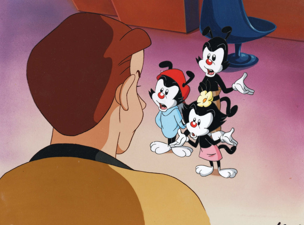 Animaniacs Original Production Cel: Yakko, Wakko, and Dot - Choice Fine Art