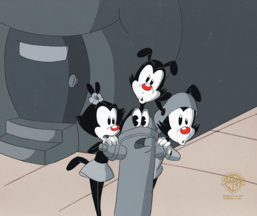 Animaniacs Original Production Cel: Yakko, Wakko, and Dot - Choice Fine Art