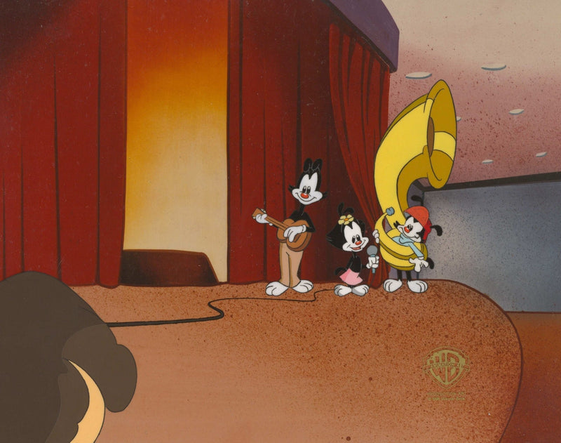 Animaniacs Original Production Cel: Yakko, Wakko and Dot - Choice Fine Art