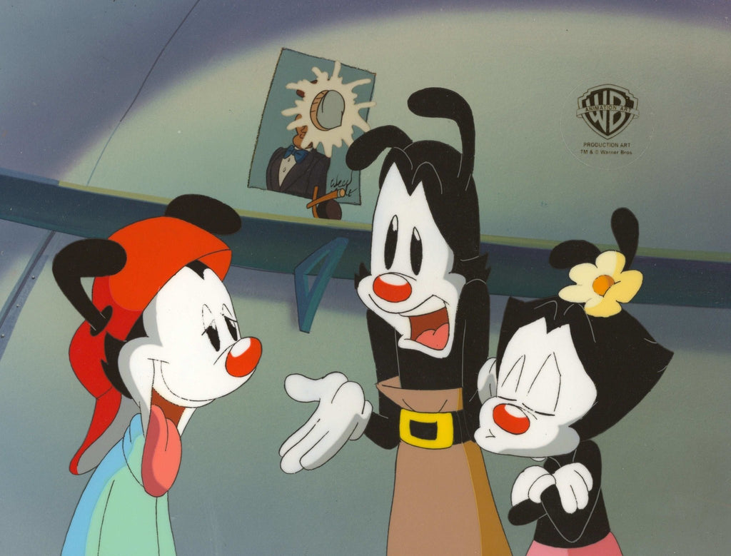 Animaniacs Original Production Cel: Yakko, Wakko and Dot - Choice Fine Art