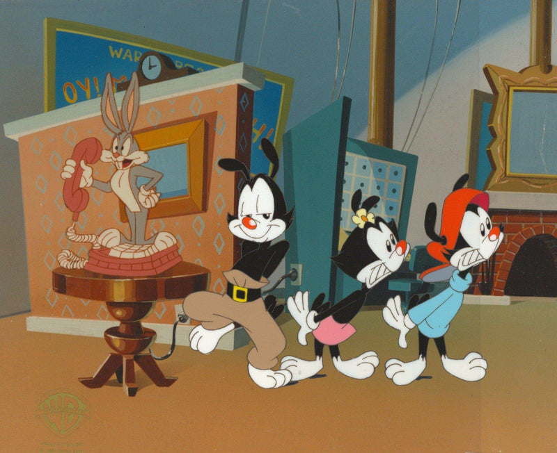 Animaniacs Original Production Cel: Yakko, Wakko, and Dot - Choice Fine Art