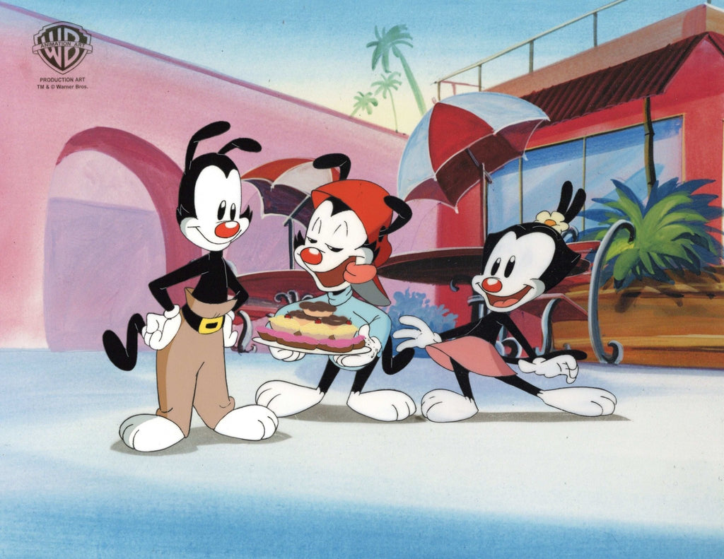 Animaniacs Original Production Cel: Yakko, Wakko, Dot - Choice Fine Art