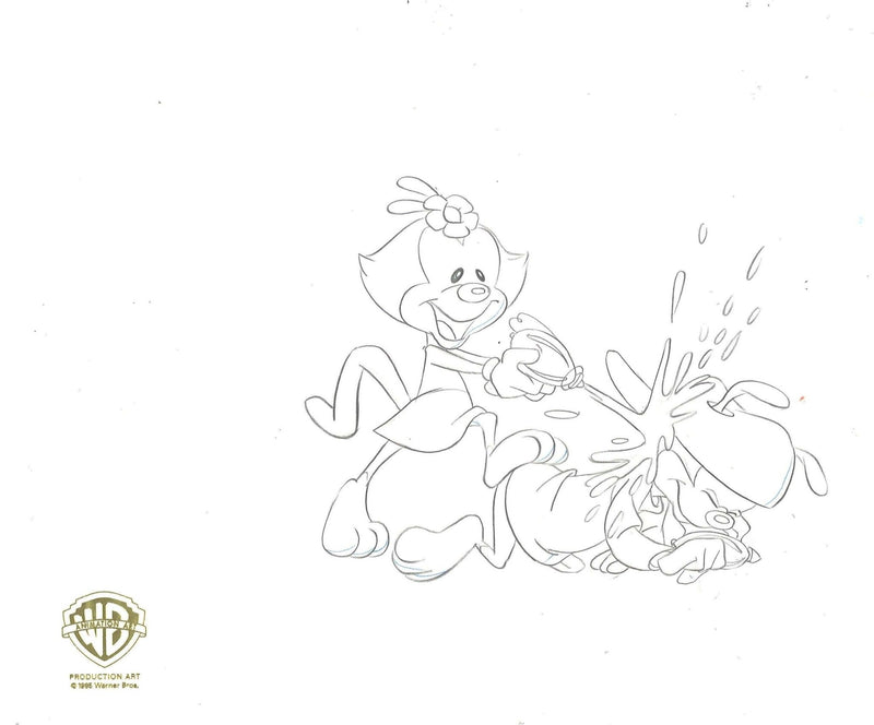 Animaniacs Original Production Drawing: Dot and Wakko - Choice Fine Art