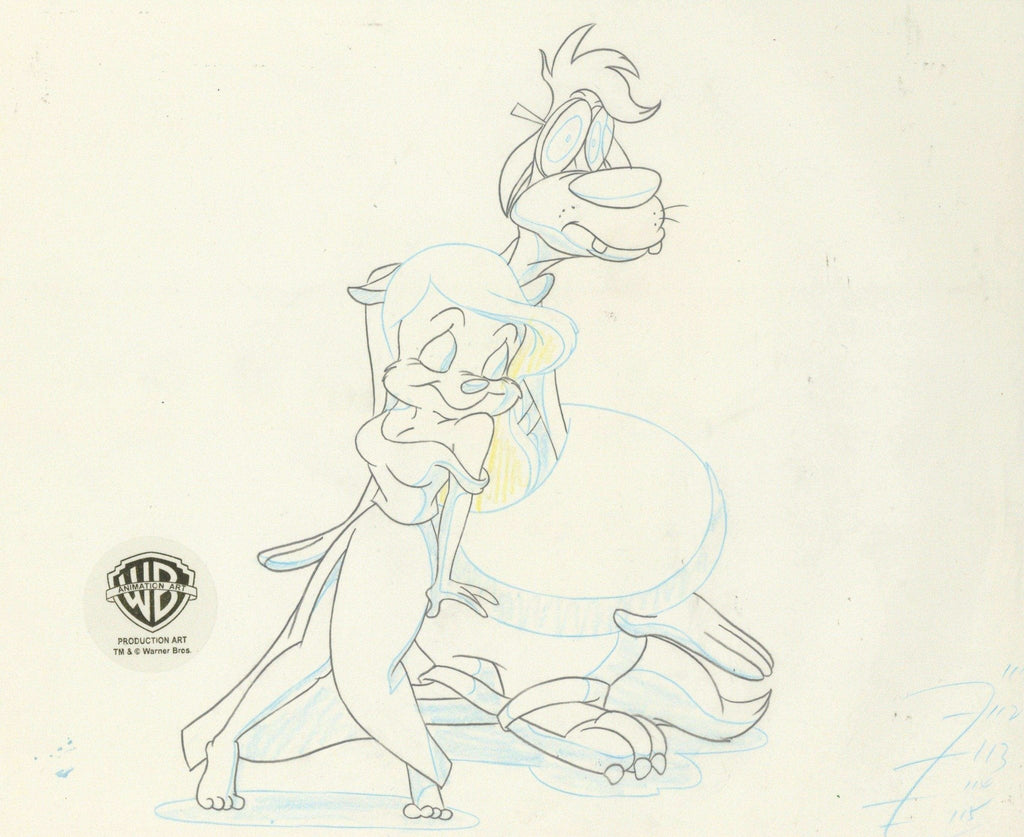 Animaniacs Original Production Drawing: Minerva - Choice Fine Art