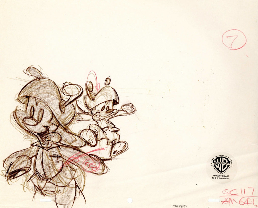 Animaniacs Original Production Drawing: Yakko - Choice Fine Art