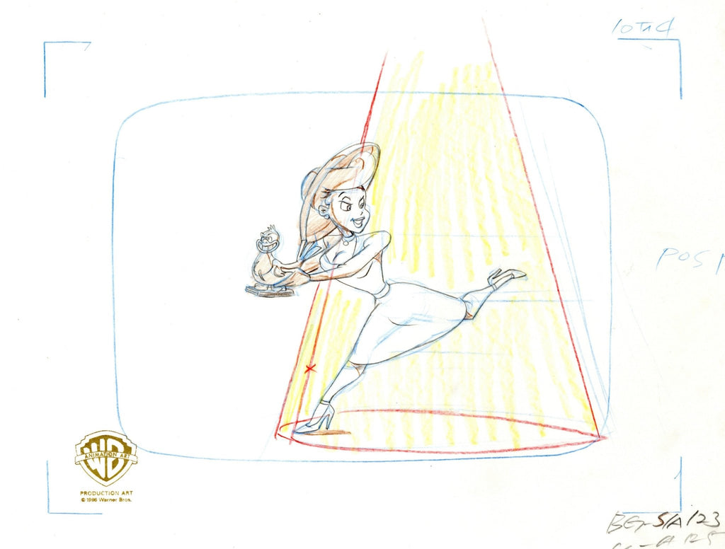 Animaniacs Original Production Layout Drawing: Hello Nurse - Choice Fine Art