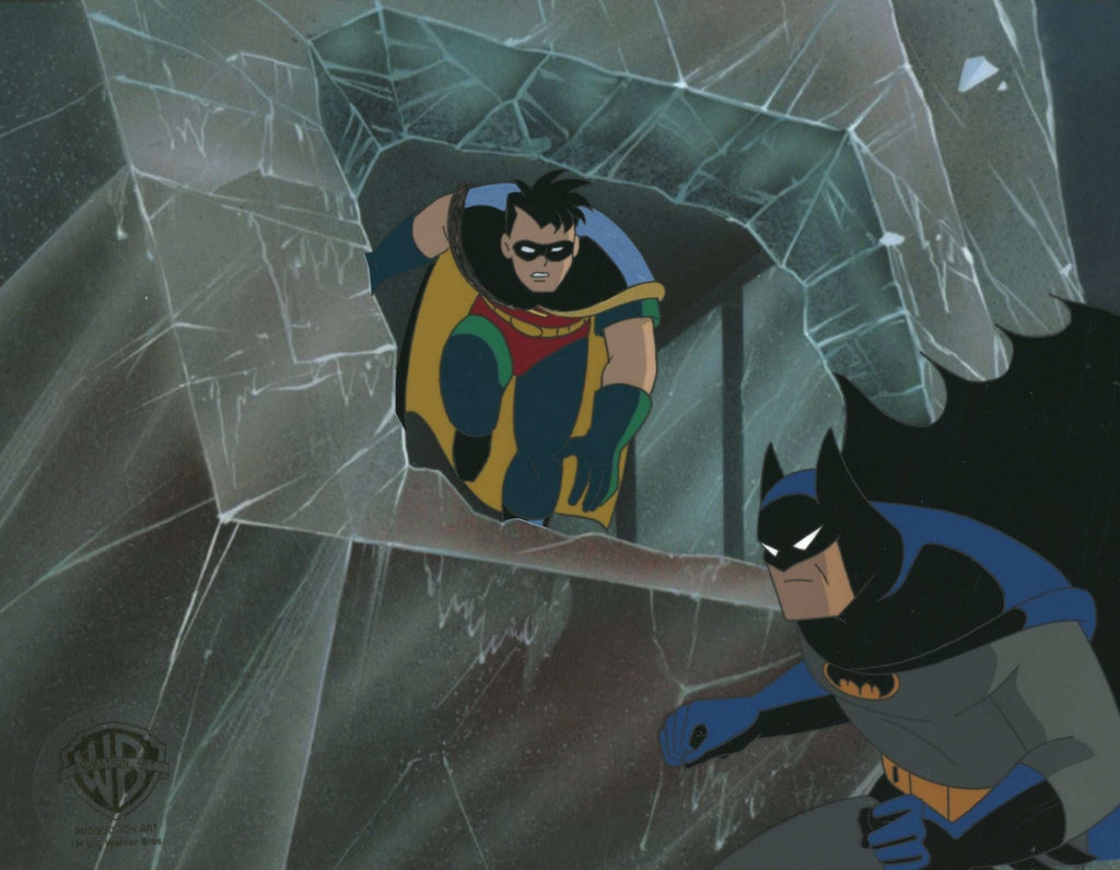 Batman and Mr. Freeze SubZero Original Production Cel: Batman and Robin - Choice Fine Art