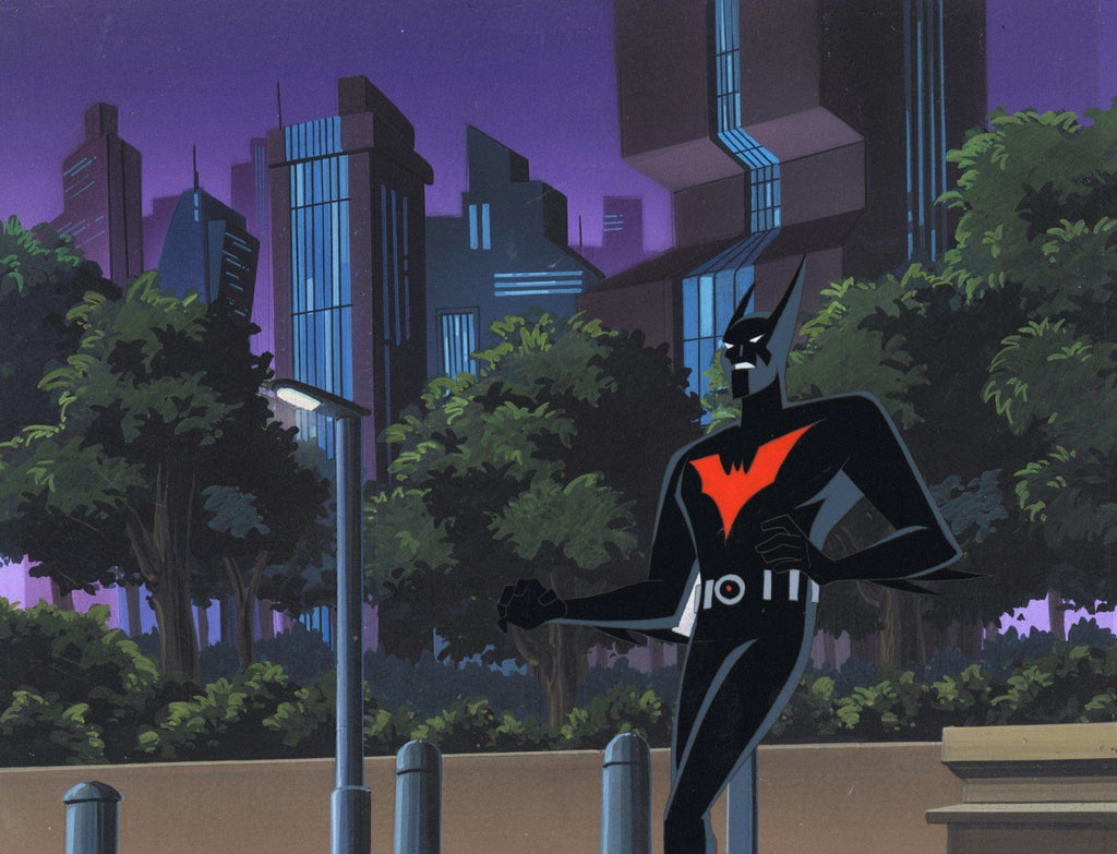 Batman Beyond Original Production Cel on Original Background: Batman - Choice Fine Art