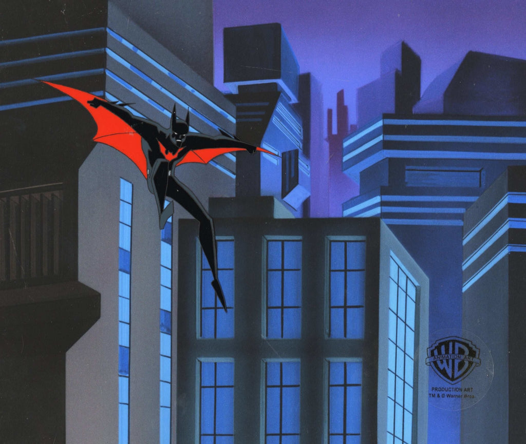 Batman Beyond Original Production Cel With Matching Drawing: Batman - Choice Fine Art