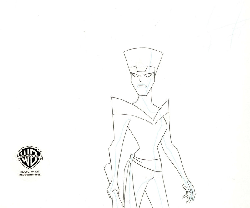 Batman Beyond Original Production Cel with Matching Drawing: Queen - Choice Fine Art