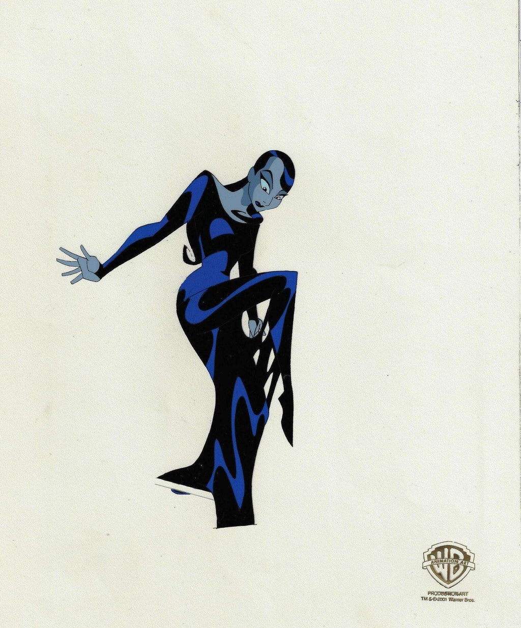 BATMAN BEYOND PRODUCTION CEL: INQUE Original Production Cel DC COMICS FINE ART 