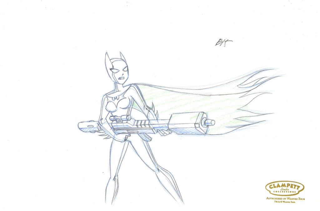 Batman, Mystery of the Batwoman Original Production Drawing: Batwoman - Choice Fine Art