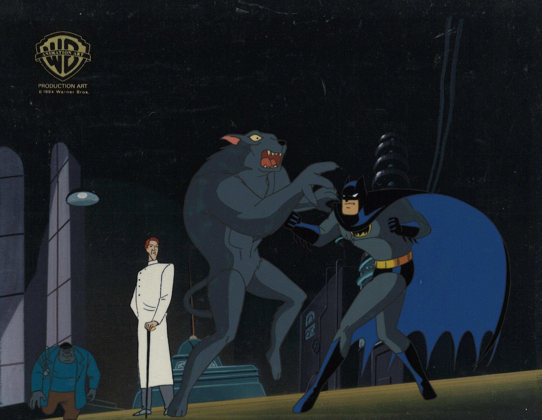 Batman The Animated Series Original Production Cel: Batman and Tygrus ...