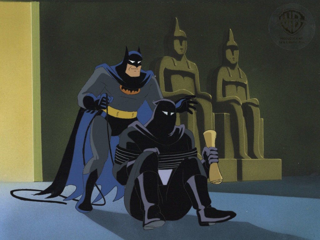 Batman The Animated Series Original Production Cel: Batman and Ubu - Choice Fine Art