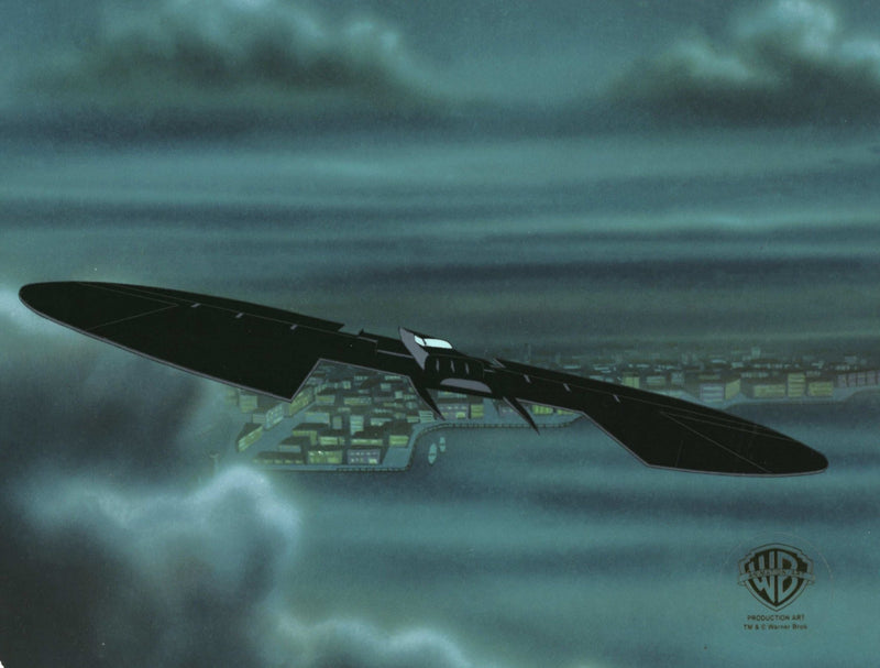 Batman the Animated Series Original Production Cel: Batwing - Choice Fine Art