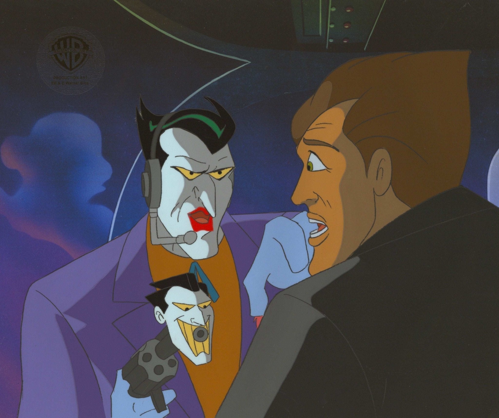 batman the animated series joker face