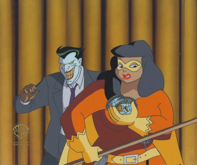 Batman The Animated Series Original Production Cel: Joker and Rolling Pin - Choice Fine Art