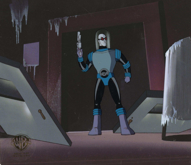 Batman the Animated Series Original Production Cel: Mr. Freeze "Heart of Ice" - Choice Fine Art