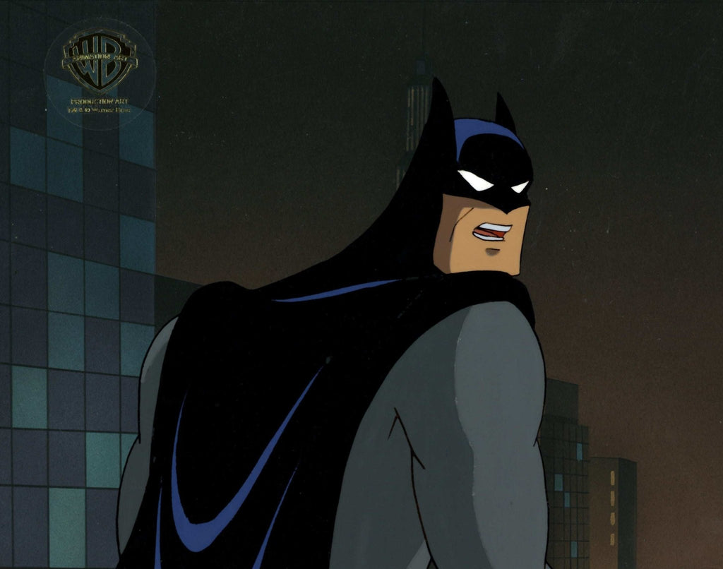 Batman The Animated Series Original Production Cel on Original Background: Batman - Choice Fine Art