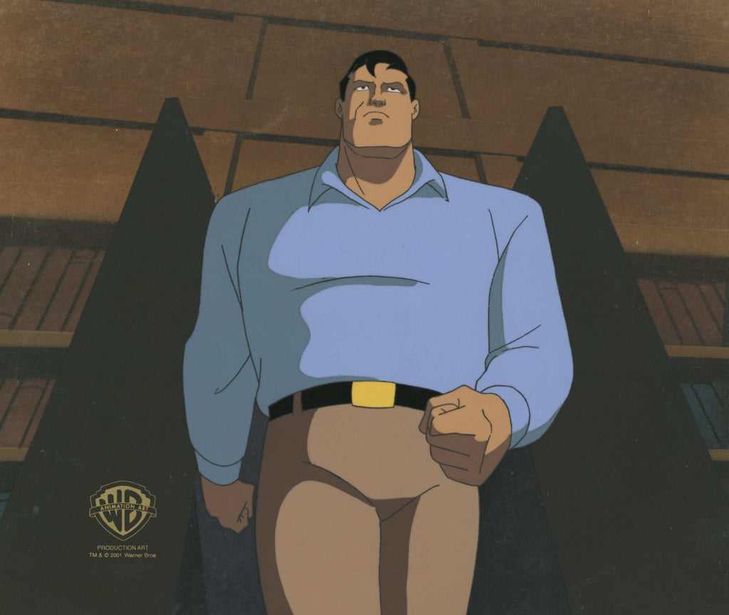 Batman The Animated Series Original Production Cel On Original Background: Bruce Wayne - Choice Fine Art