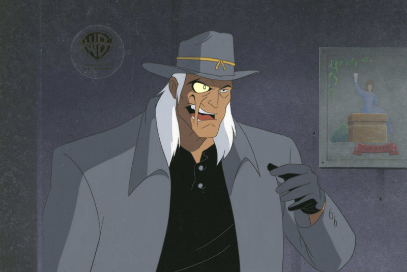 Batman The Animated Series Original Production Cel On Original Background: Jonah Hex - Choice Fine Art