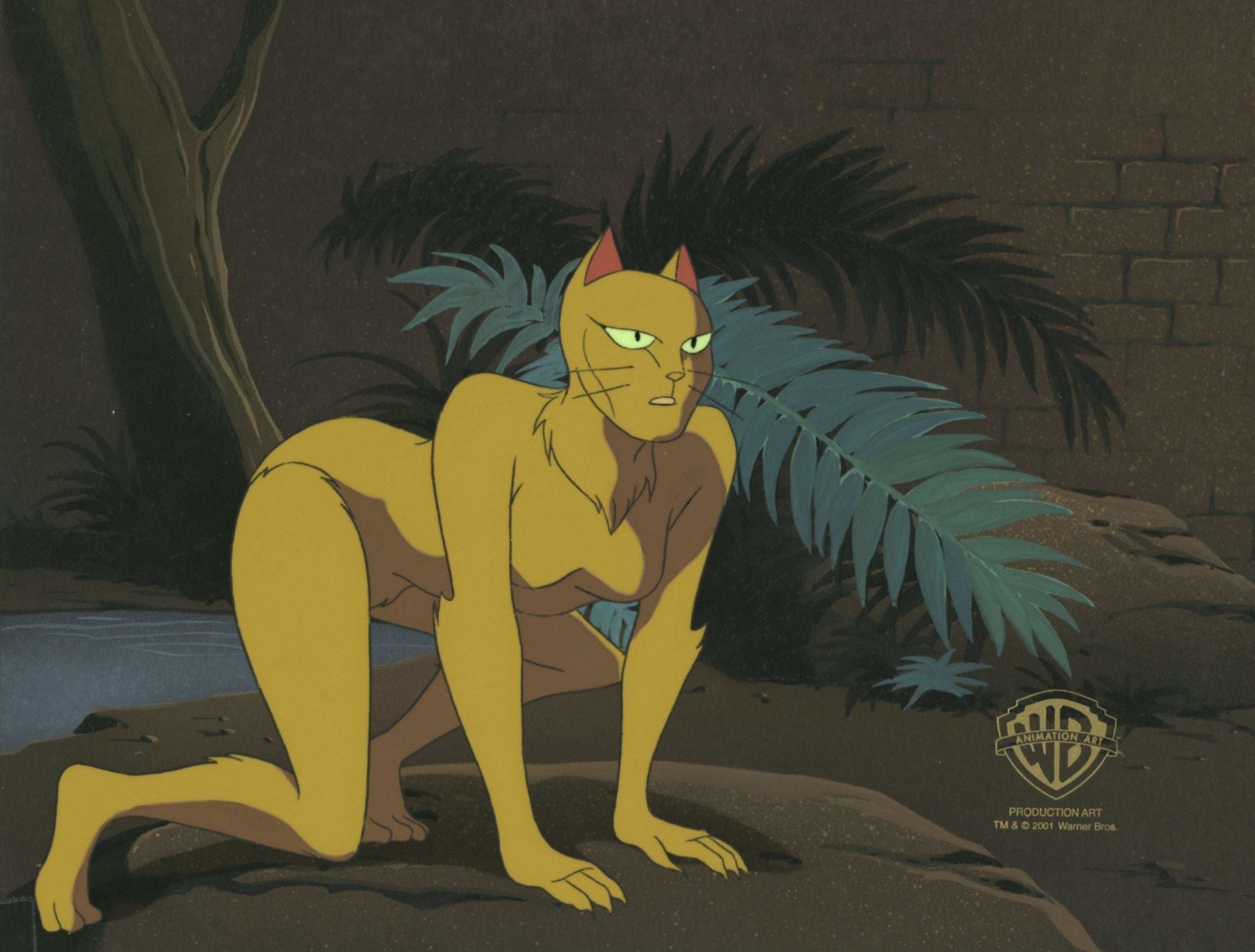 Batman The Animated Series Original Production Cel On Original Backgro –  Choice Fine Art, image size:2048x1555