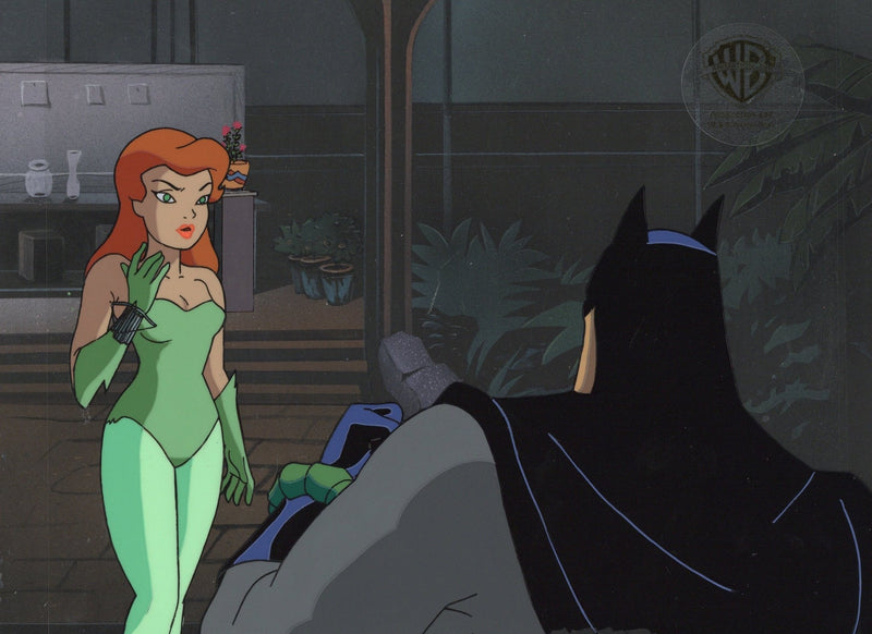Batman The Animated Series Original Production Cel On Original Backgro ...