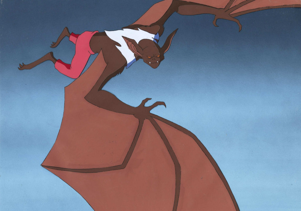 Batman The Animated Series Original Production Cel on Original Production Background: She-Bat - Choice Fine Art