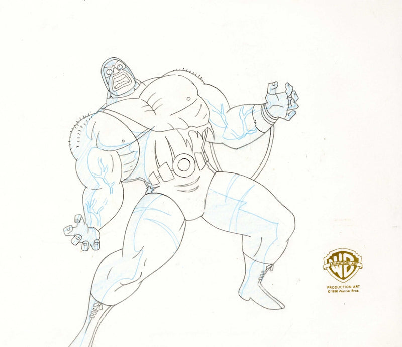 Batman: The Animated Series Original Production Drawing: Bane - Choice Fine Art