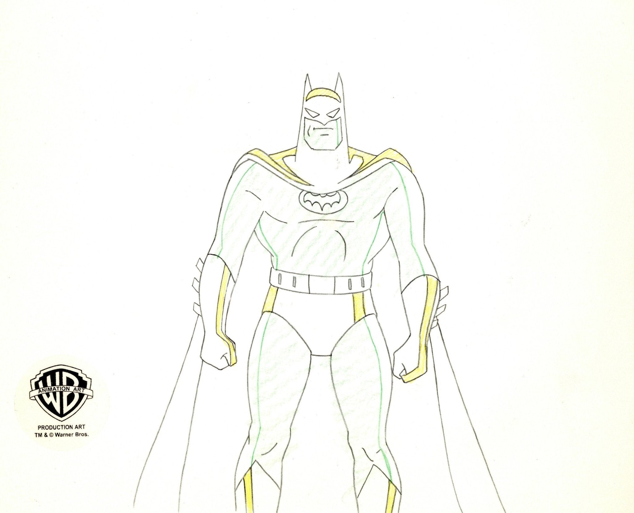 Batman The Animated Series Original Production Drawing: Batman – Choice ...