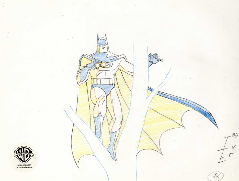 Batman The Animated Series Original Production Drawing: Batman - Choice Fine Art