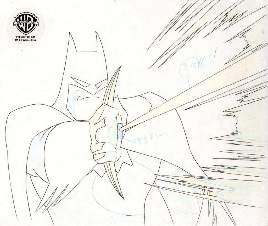 Batman The Animated Series Original Production Drawing: Batman - Choice Fine Art