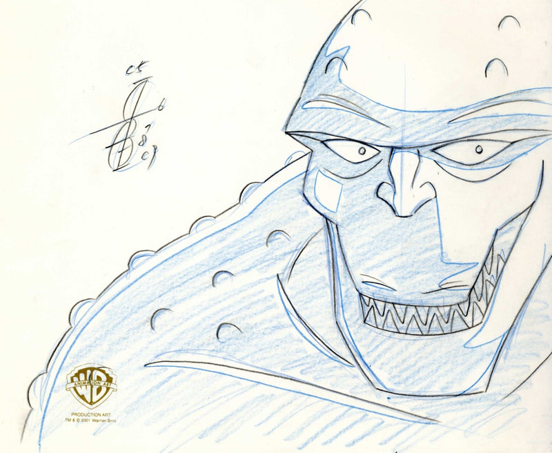 Batman The Animated Series Original Production Drawing: Killer Croc - Choice Fine Art