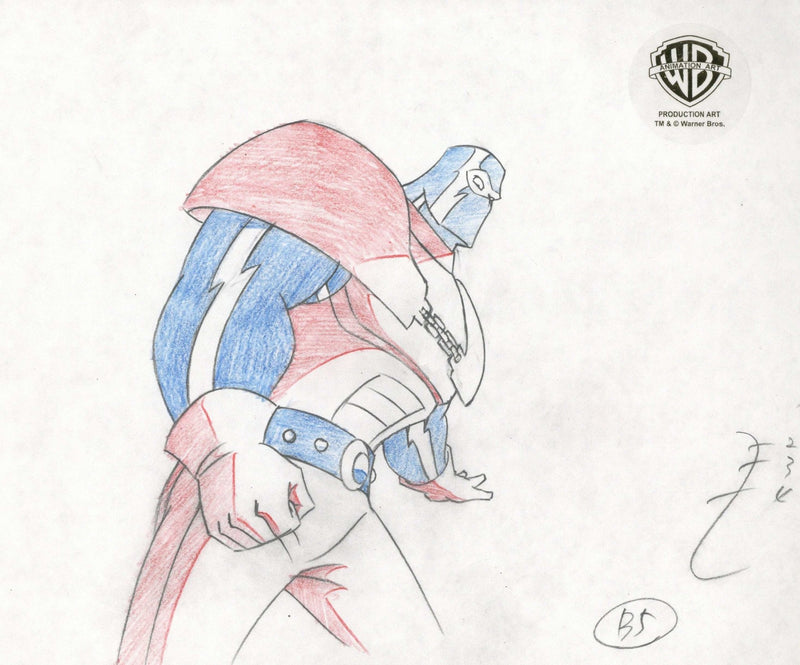 Batman The Animated Series Original Production Drawing: Lock-Up - Choice Fine Art