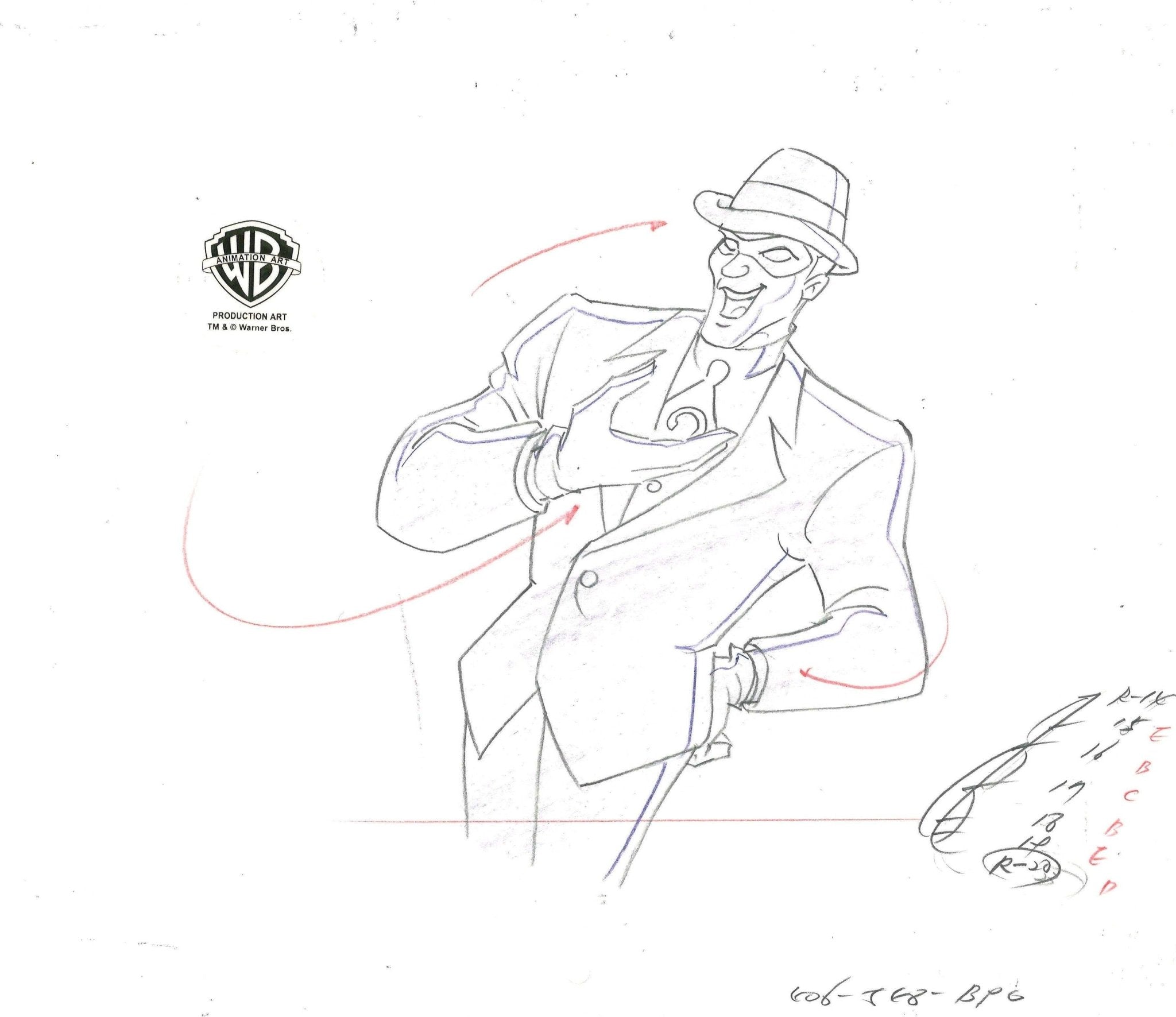 How To Draw The Riddler From Batman The Riddler The Animated Series