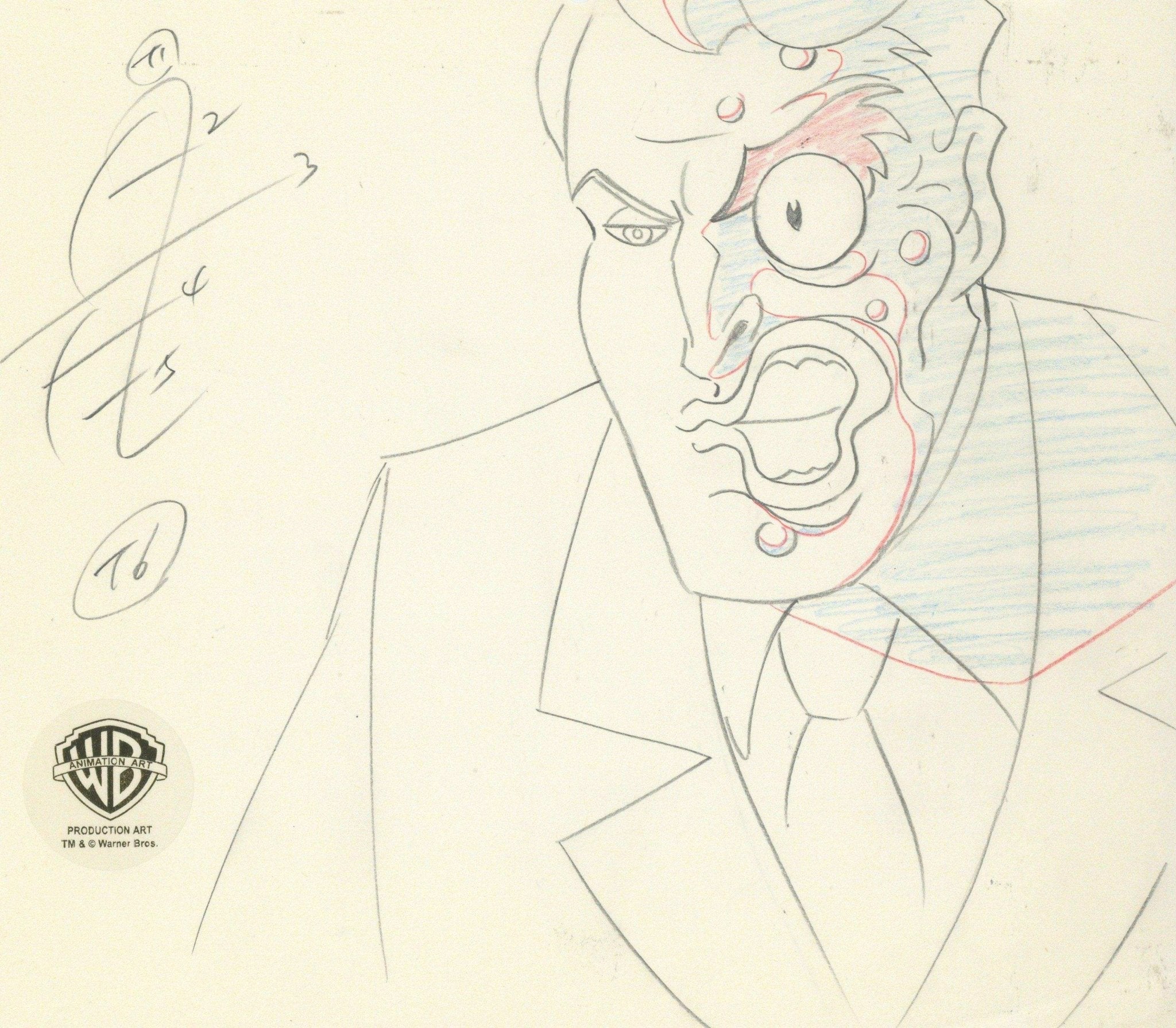 Batman Fine Batman Face Sketch