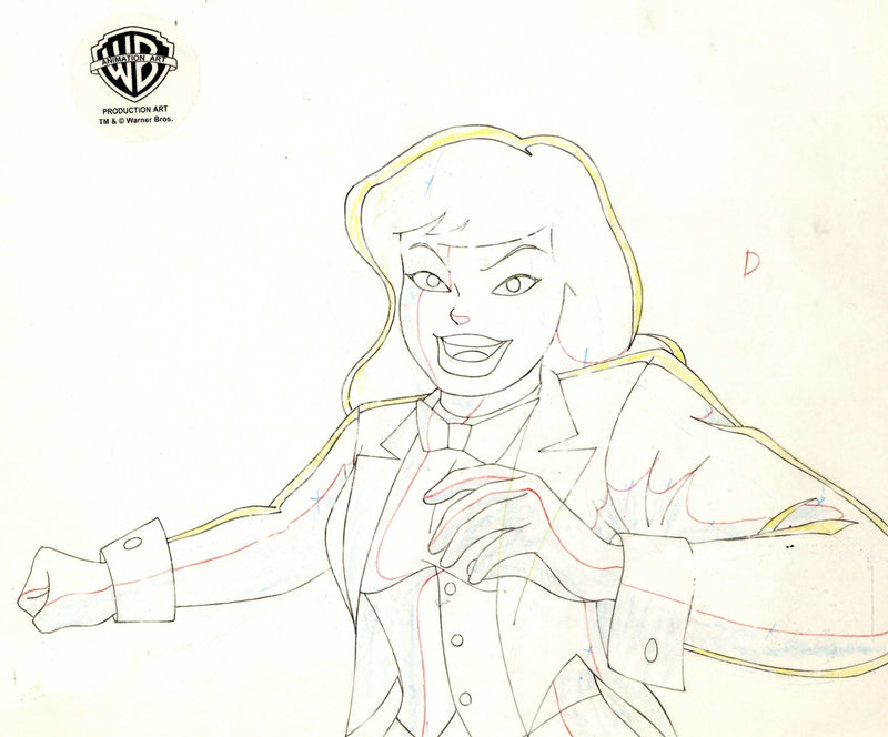 Batman The Animated Series Original Production Drawing: Zatanna - Choice Fine Art