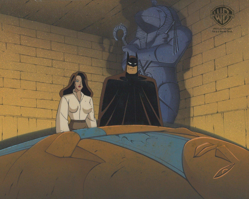 Batman the Animated Series Original Production Key Setup: Batman and Talia - Choice Fine Art