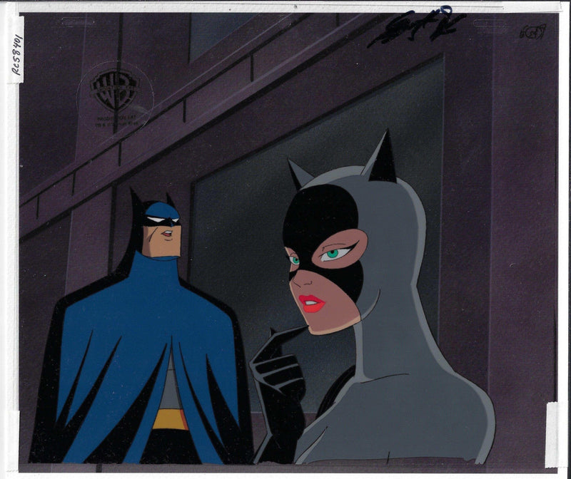 Batman The Animated Series Production Cel: Batman And Catwoman - Choice Fine Art